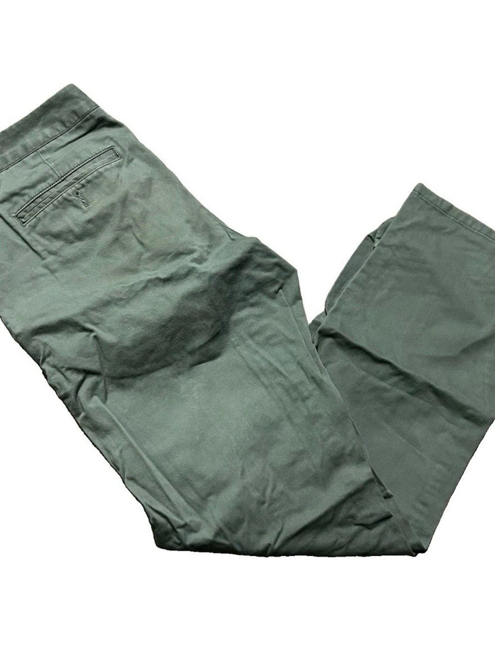 Men’s Bonobos Green Straight Khaki Pants Size 30x30